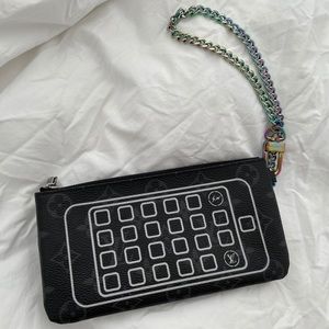 •SOLDtoFashionphile• LOUIS VUITTON Fragment Pouch